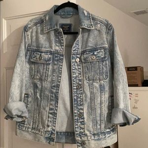 Abercrombie Acid Wash Denim Jacket